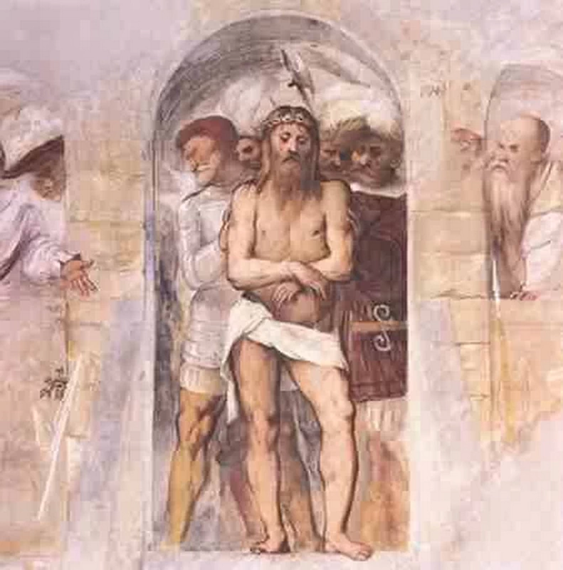 Il Romanino-454-Pisogne, Chiesa di santa Maria della Neve - Ecce Homo 1